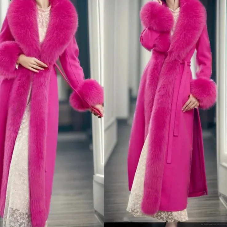 Thickened Woolen Coat