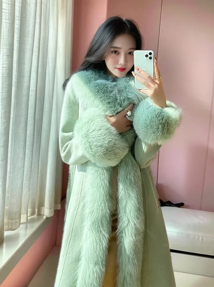 Thickened Woolen Coat