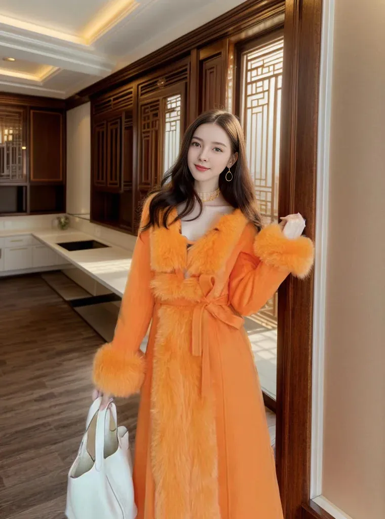 Thickened Woolen Coat