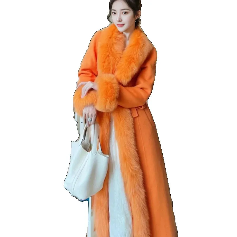 Thickened Woolen Coat