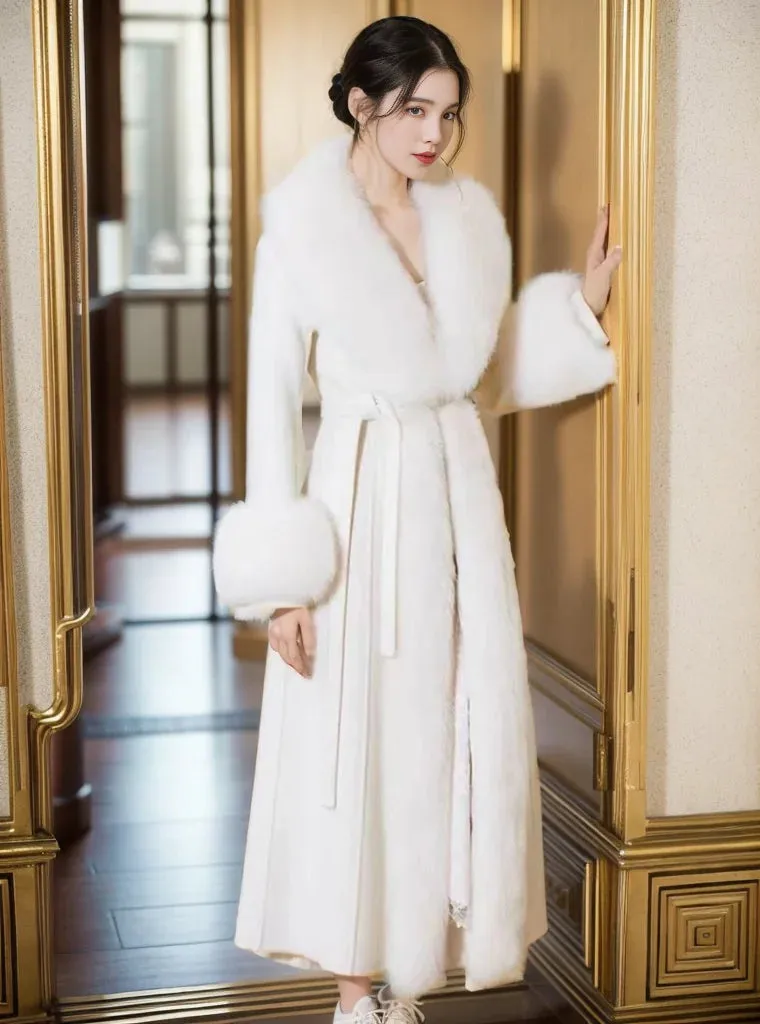 Thickened Woolen Coat