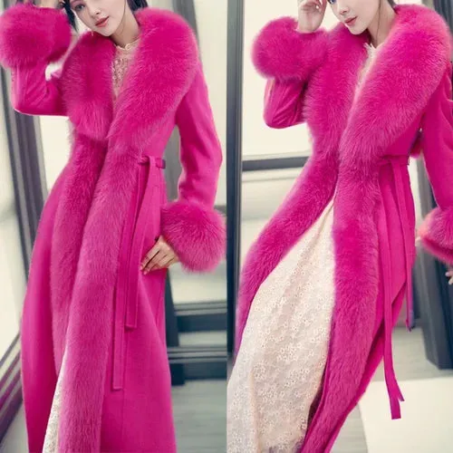 Thickened Woolen Coat