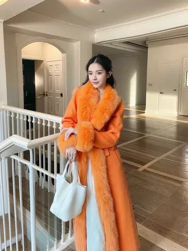 Thickened Woolen Coat