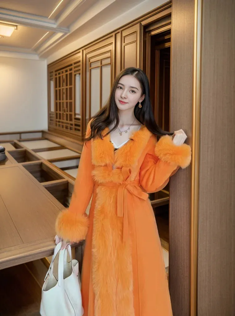 Thickened Woolen Coat