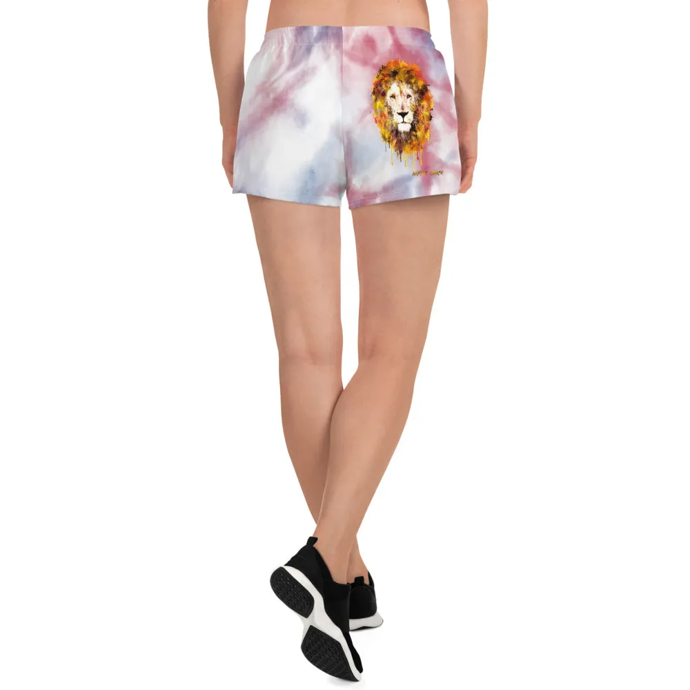 Tie Dye Women's Athletic Shorts