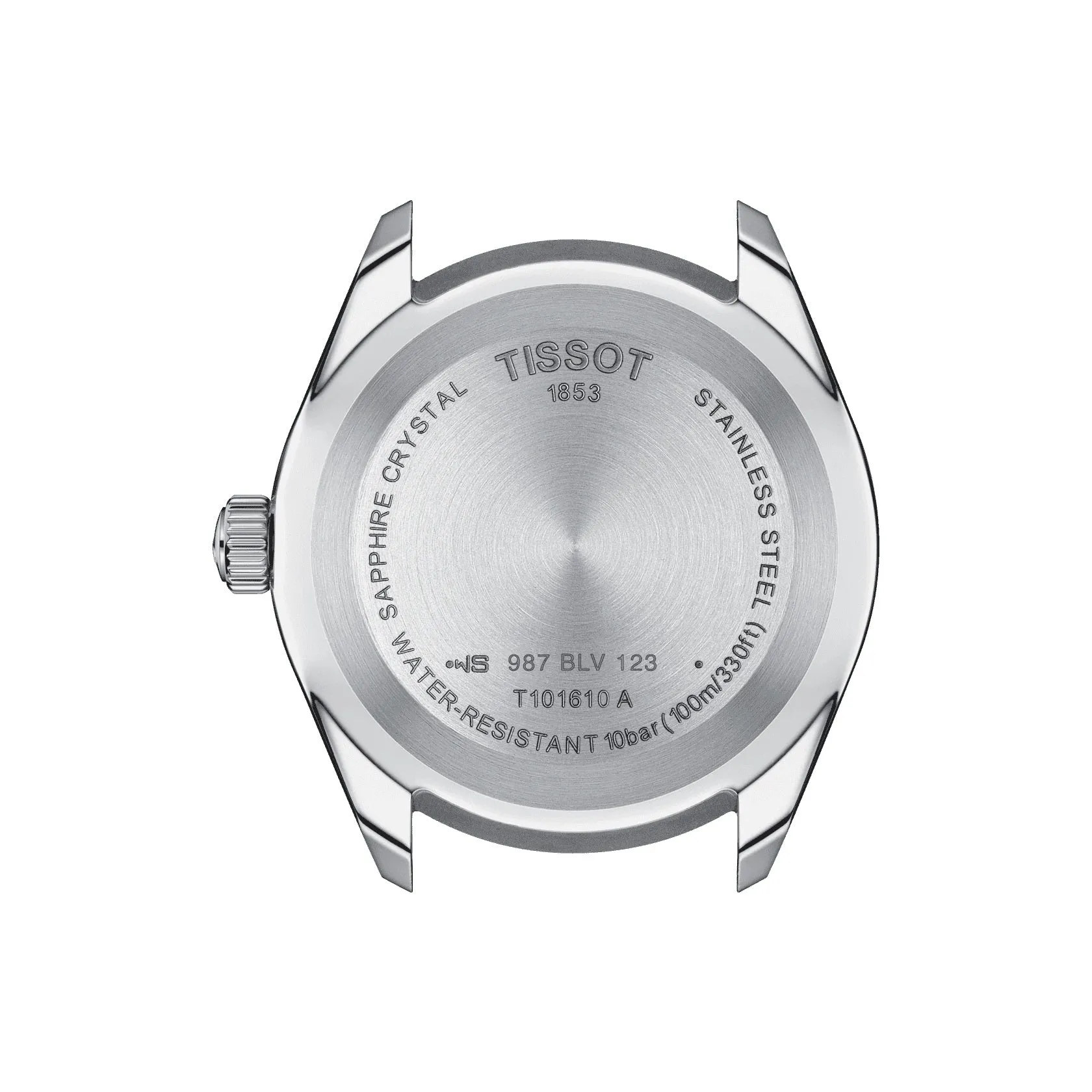 Tissot PR 100 Sport Mens Stainless Steel Black Dial Watch