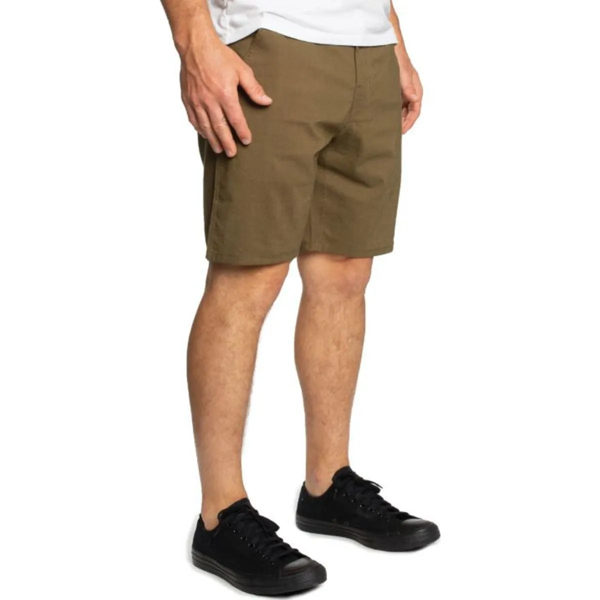 Toil Crossover Short - Olive