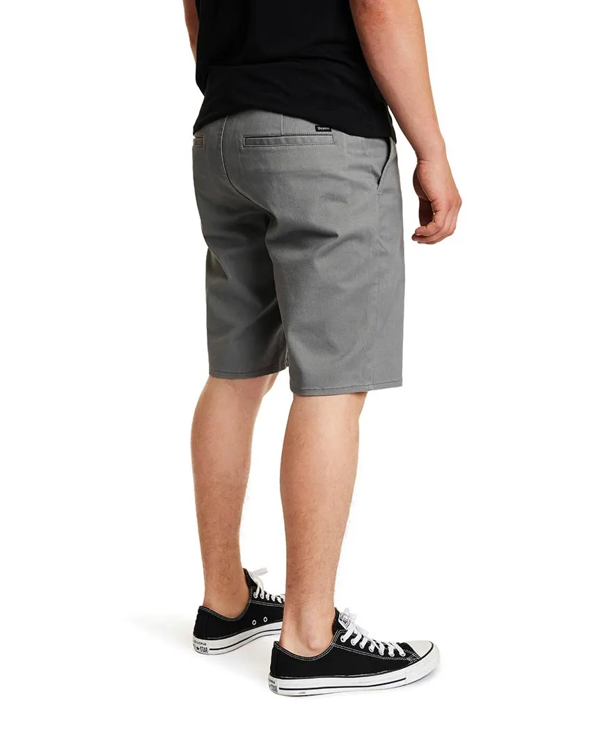 Toil II Hemmed Short Heather Grey