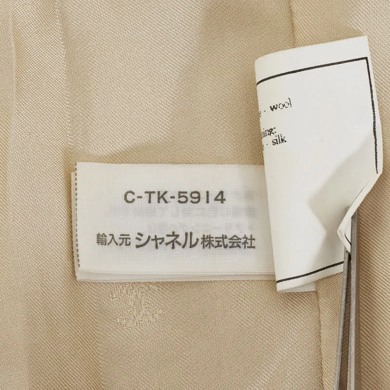 Top Quality Chanel Wool Long Double Tailored Jacket