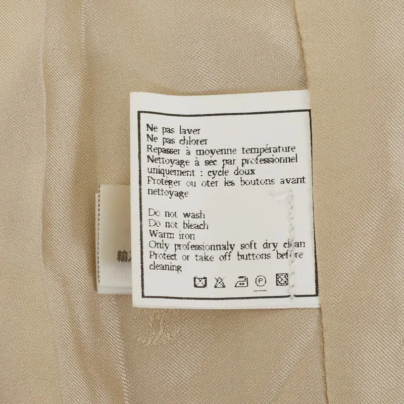 Top Quality Chanel Wool Long Double Tailored Jacket