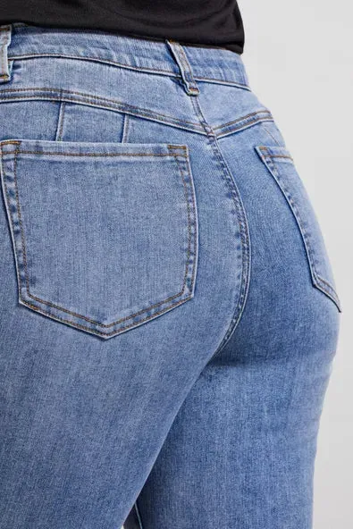 Tri 5338O Sophia Slim Leg Curvy Ankle Jean