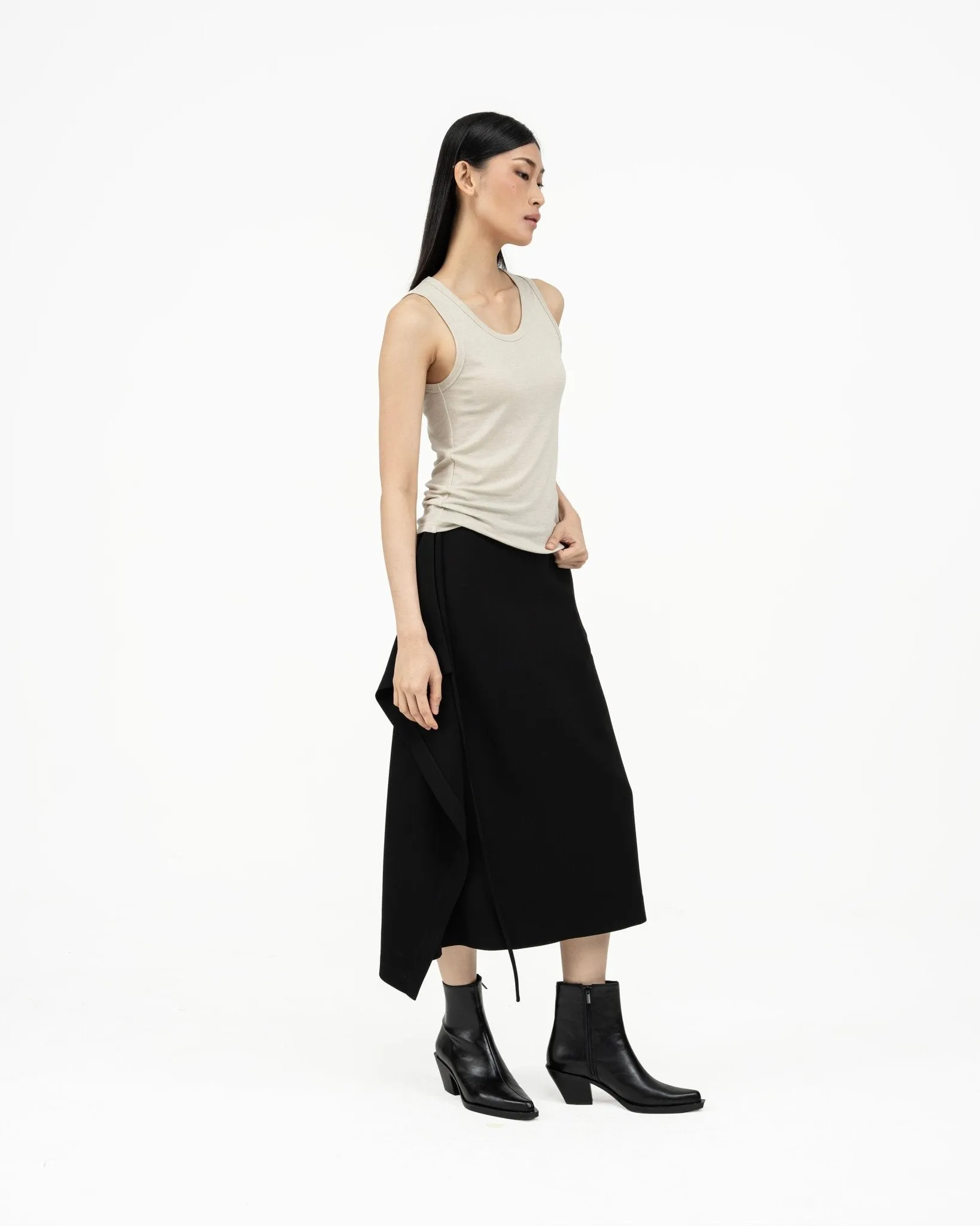 Ultra-Soft Wool Tank - Ivory