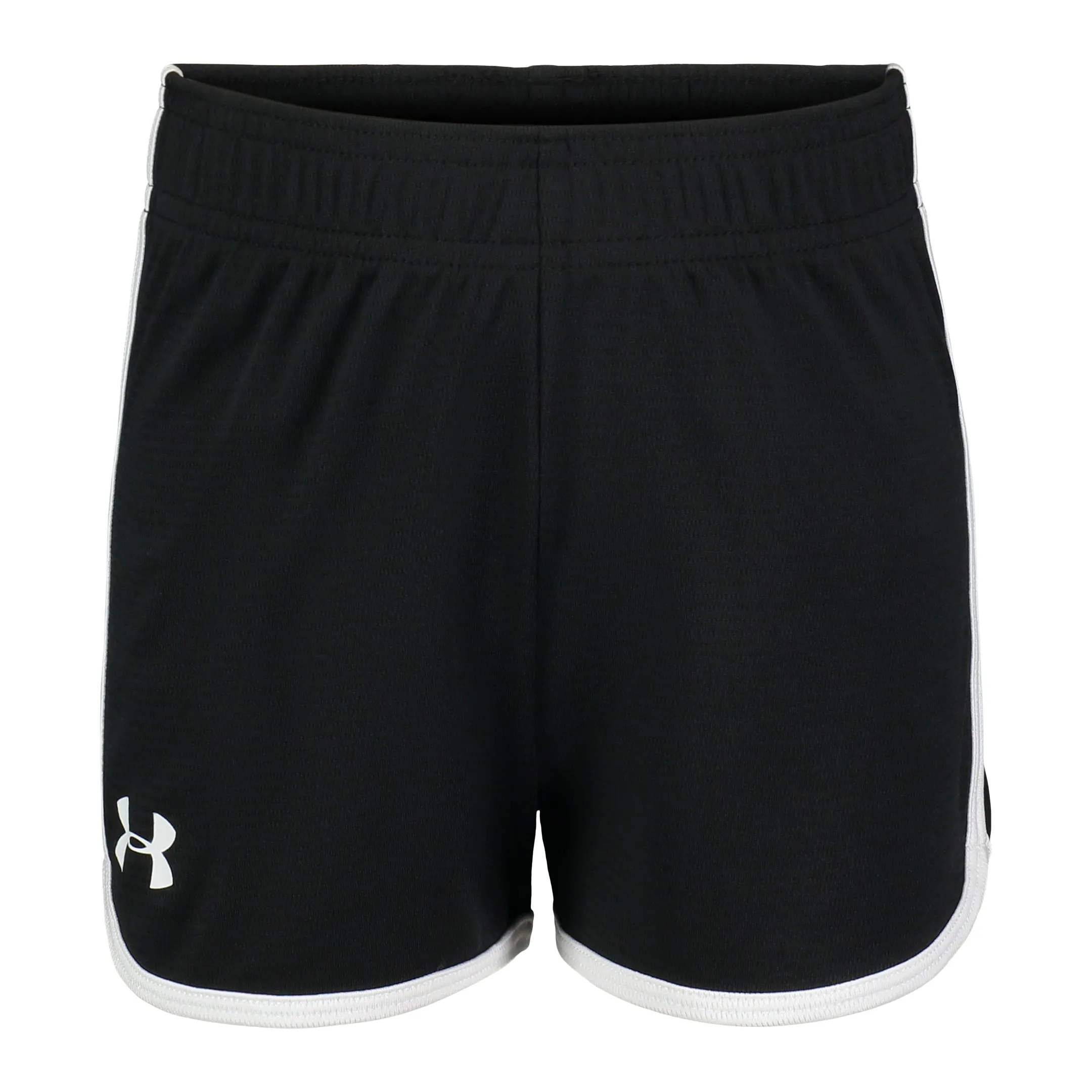 Under Armour Kids Black Rally Shorts-Size 6