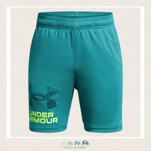 Under Armour Youth Boys' Tech™ Logo Shorts Teal