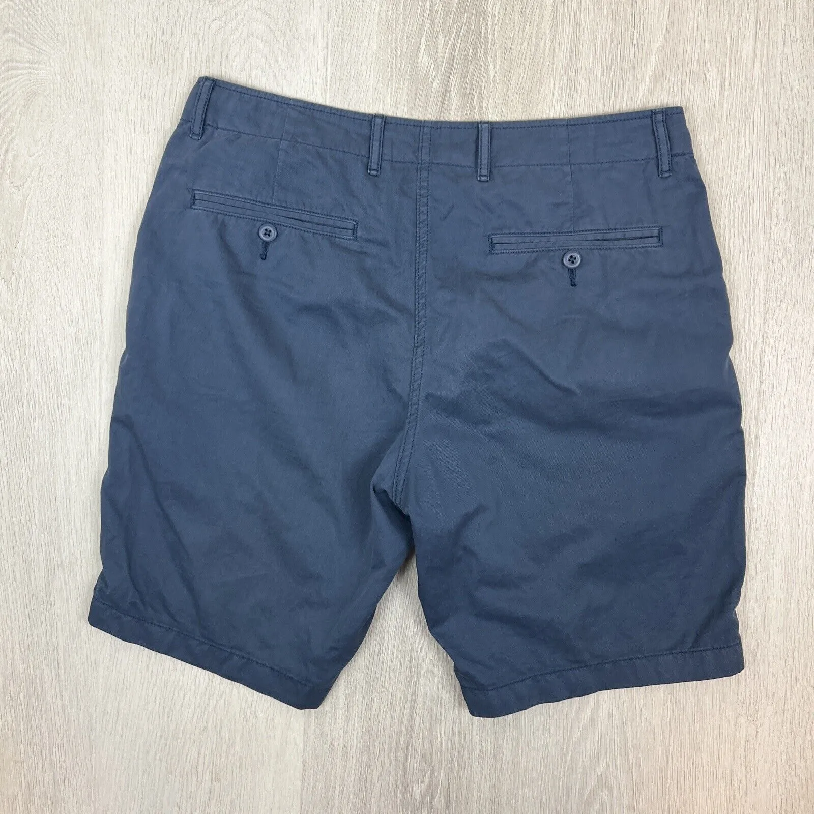 Uniqlo Mens Blue Chino Shorts Size Medium