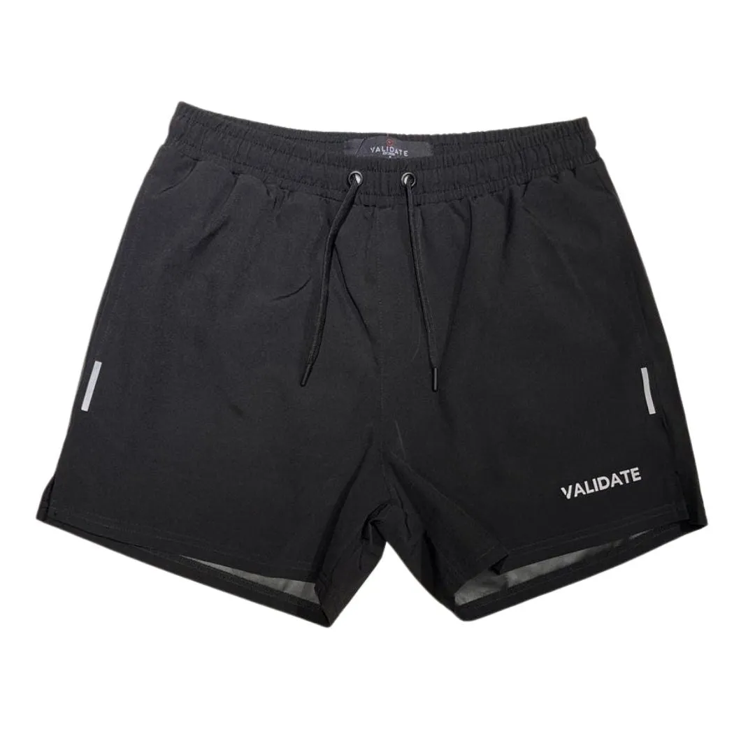 Validate Performance Swimwear Short Black