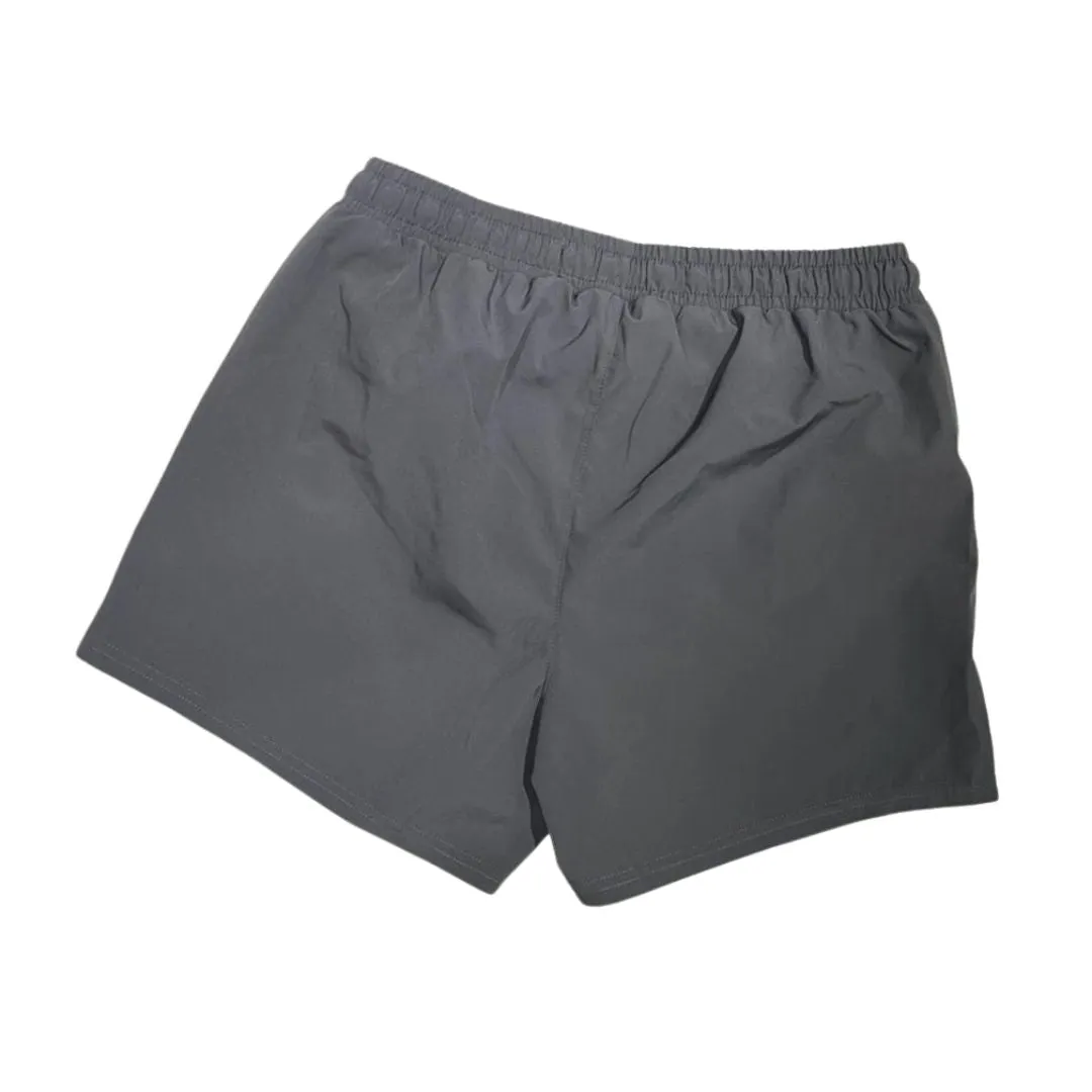 Validate Tape Detail Stretch Swim Short Charcoal