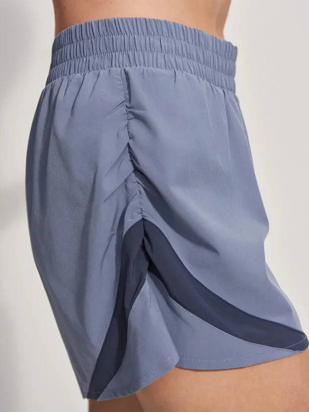 Varley | Barkley Running Short {Blue Stone}