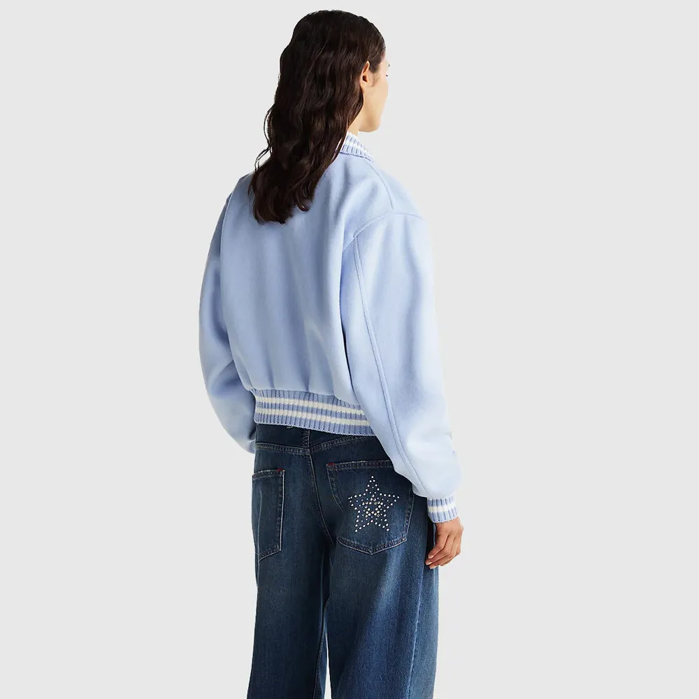 Varsity Jacket - Light Blue