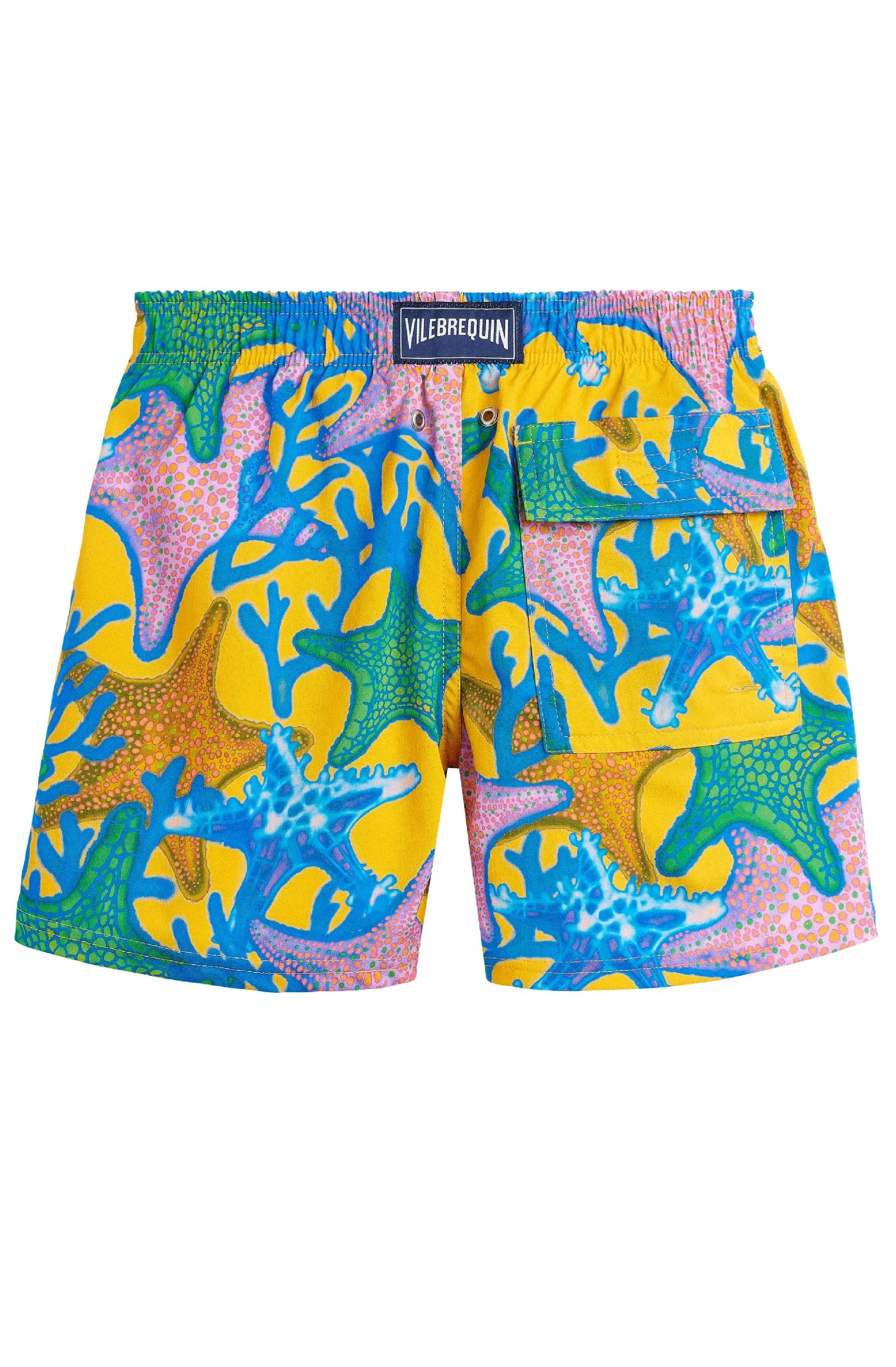 VILEBREQUIN Boys Stretch Swim Shorts Glowed Stars