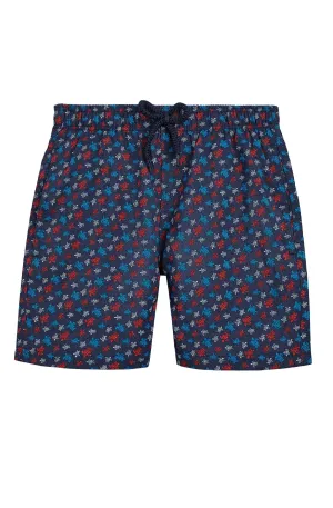 VILEBREQUIN Boys Stretch Swim Shorts Micro Ronde des Tortues Rainbow