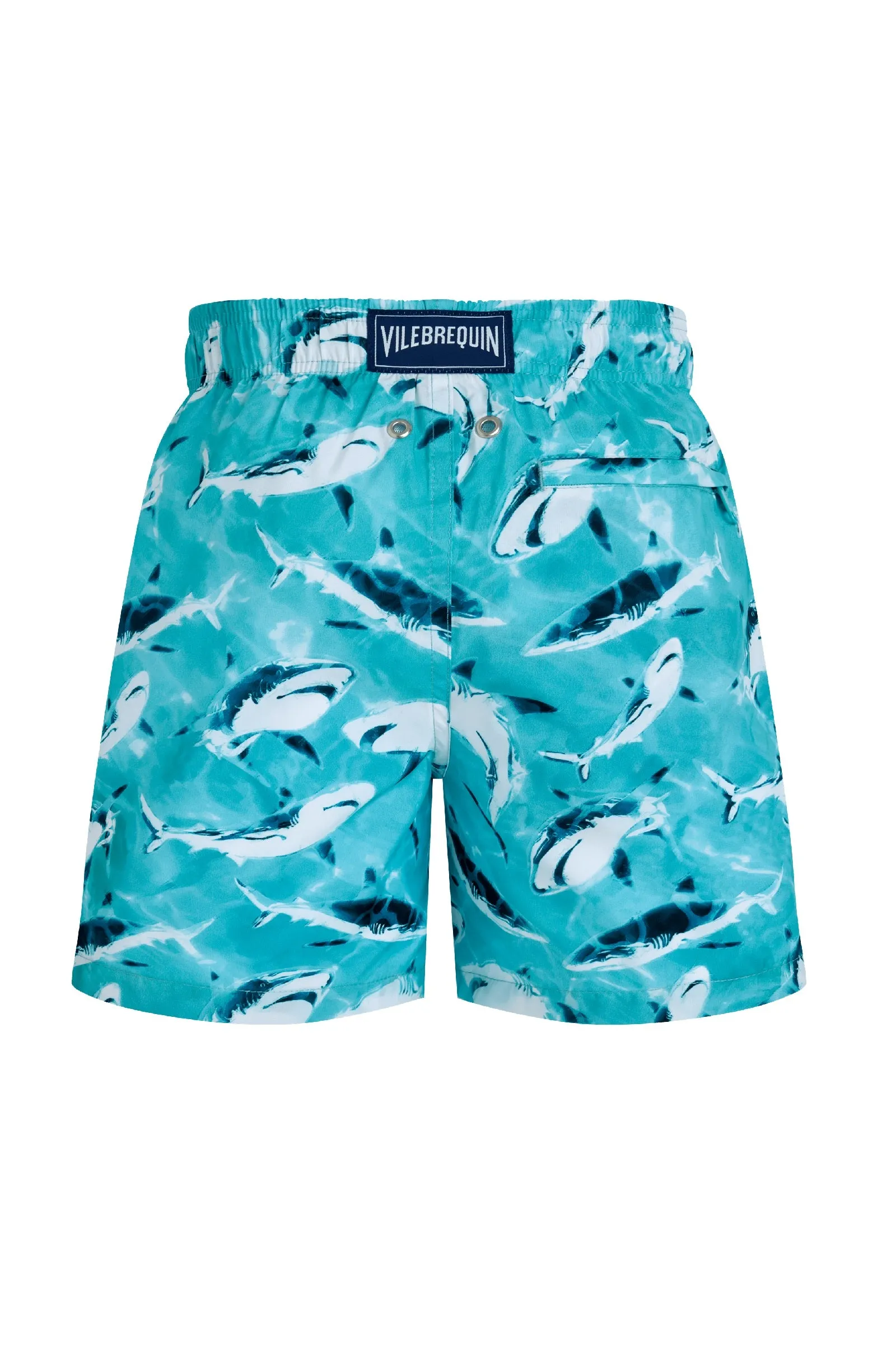 VILEBREQUIN Boys Swim Shorts Ultra-Light and Pacakable Requins