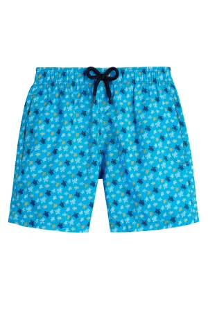 VILEBREQUIN Boys Swim Shorts Ultra-Light and Packable Micro Ronde de Tortues