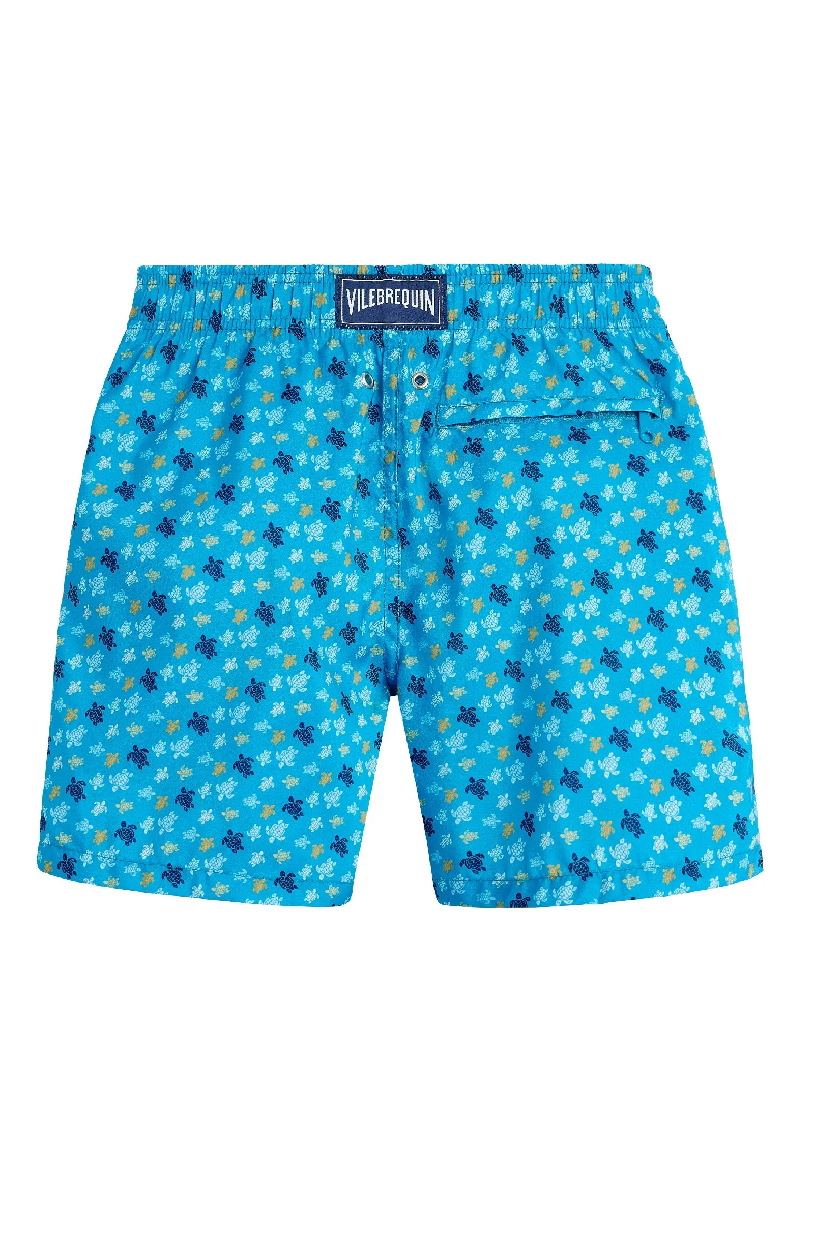 VILEBREQUIN Boys Swim Shorts Ultra-Light and Packable Micro Ronde de Tortues