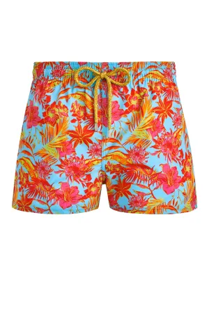 VILEBREQUIN Men Shorts Swim Shorts Tahiti Flowers