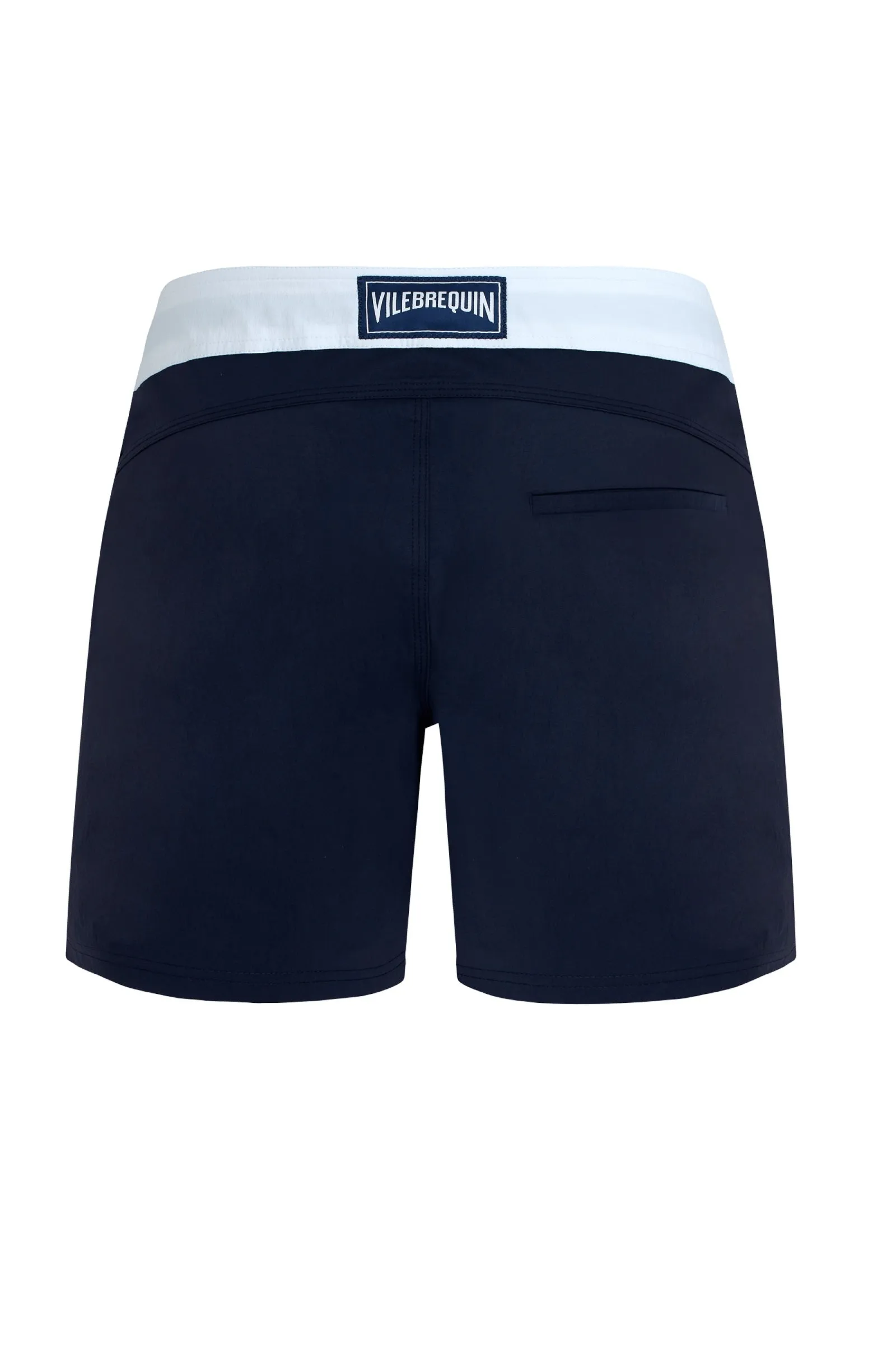 VILEBREQUIN Men Stretch Swim Shorts Flat Belt Color Block