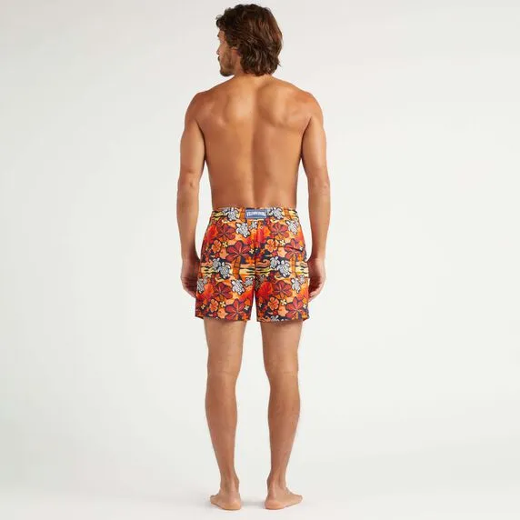 VILEBREQUIN Men Stretch Swim Shorts Monoi Turtles