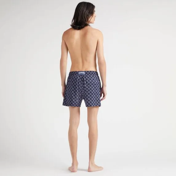 VILEBREQUIN Men Stretch Swim Shorts VBQ Monogram