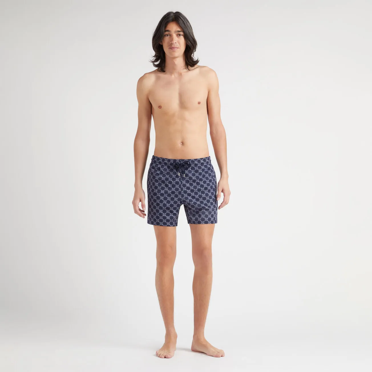 VILEBREQUIN Men Stretch Swim Shorts VBQ Monogram