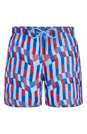 VILEBREQUIN Men Swim Shorts Embroidered Graphic Glass - Limited Edition