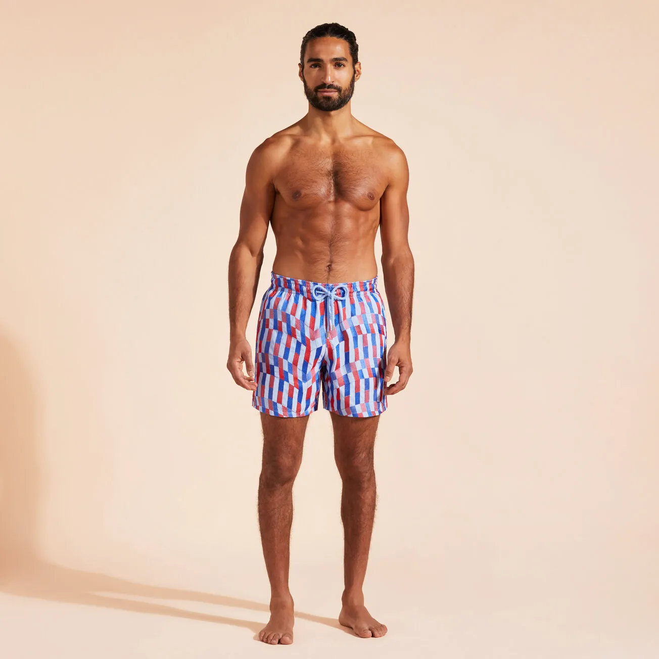 VILEBREQUIN Men Swim Shorts Embroidered Graphic Glass - Limited Edition