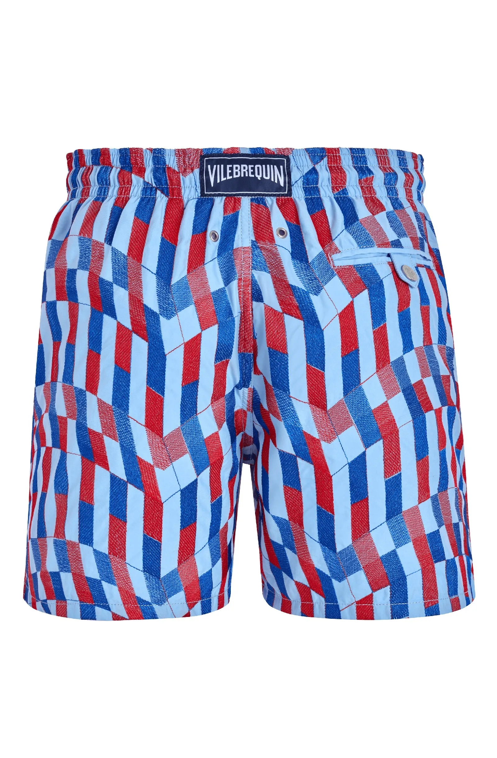 VILEBREQUIN Men Swim Shorts Embroidered Graphic Glass - Limited Edition