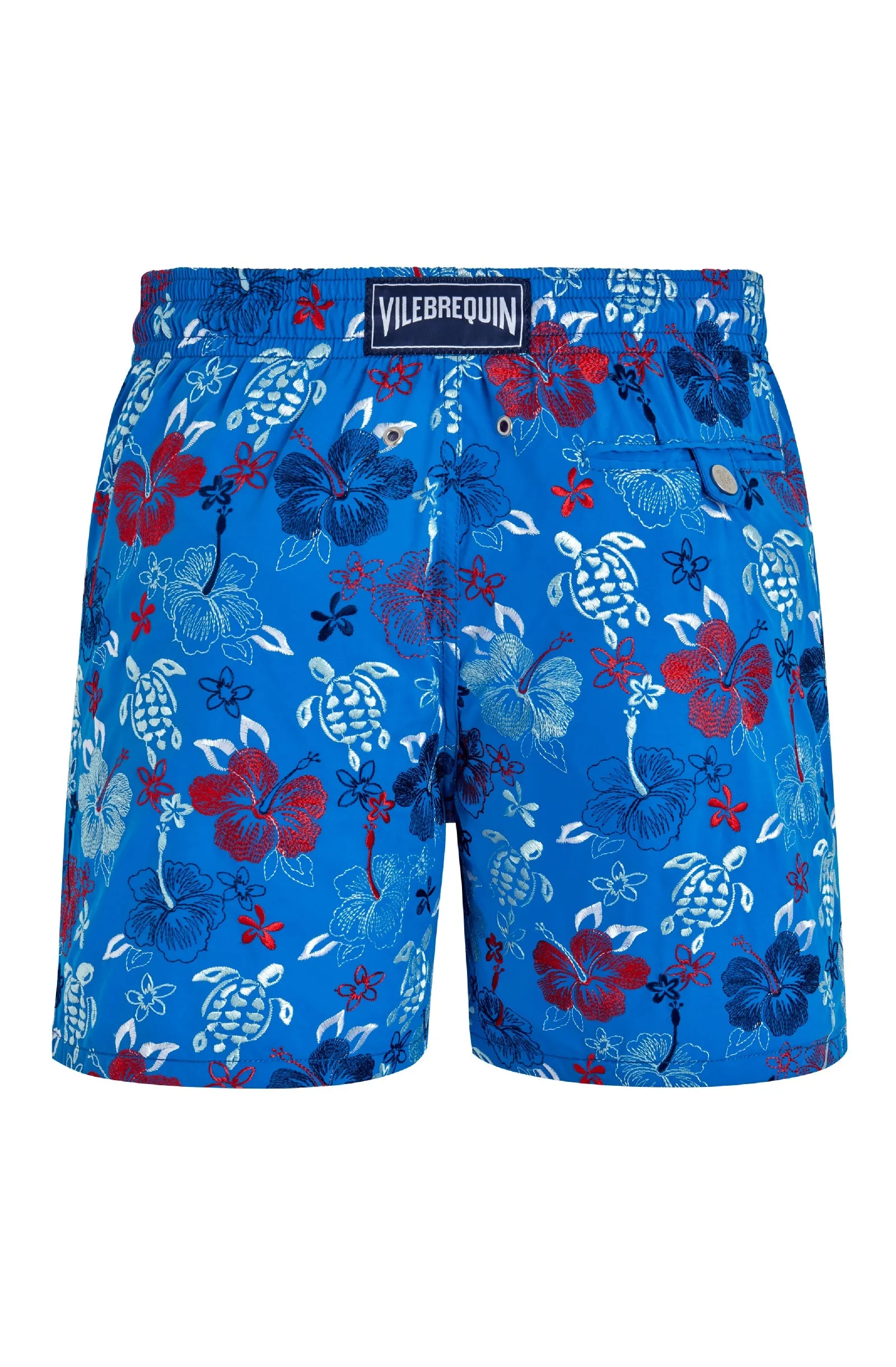 VILEBREQUIN Men Swim Shorts Embroidered Tropical Turtles - Limited Edition