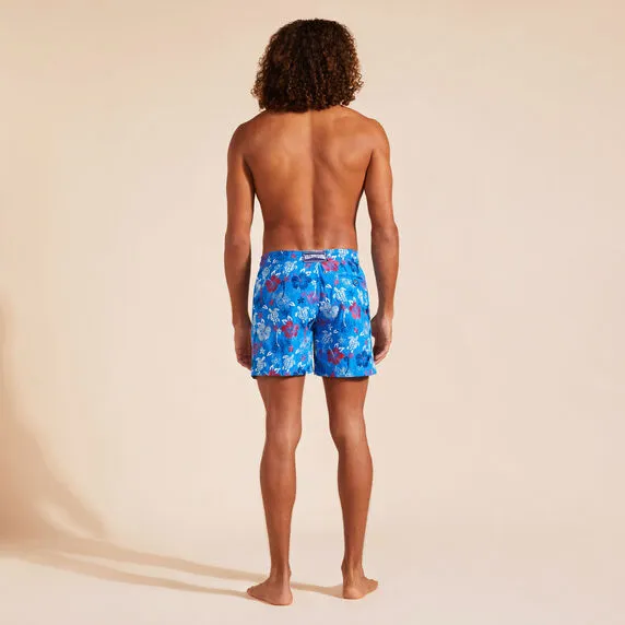 VILEBREQUIN Men Swim Shorts Embroidered Tropical Turtles - Limited Edition