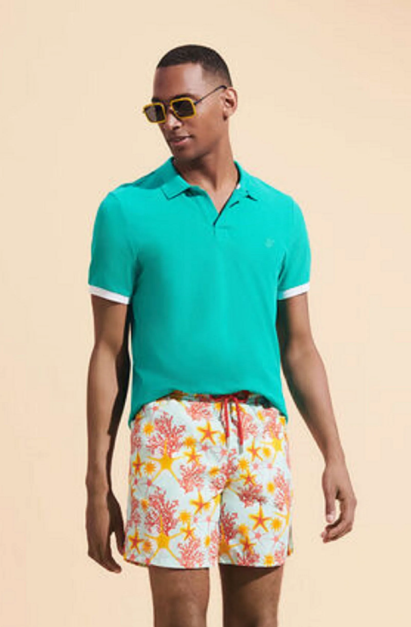 VILEBREQUIN Men Swim Shorts Starlettes & Coraux
