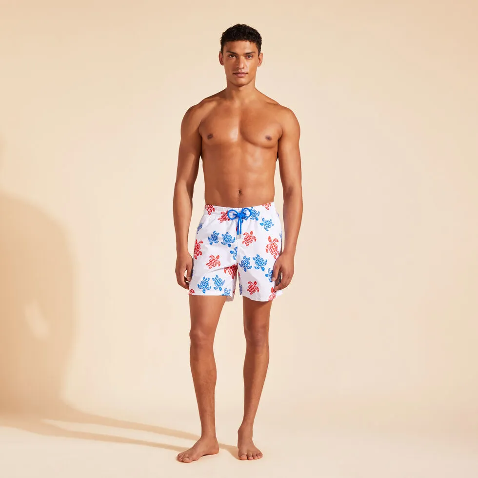 VILEBREQUIN Men Swim Shorts Tortues Multicolores