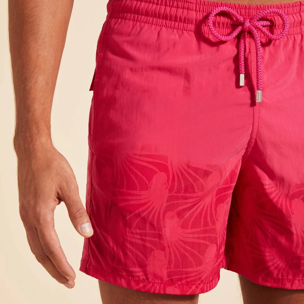 VILEBREQUIN Men Swim Shorts Water-Reactive Poulpes