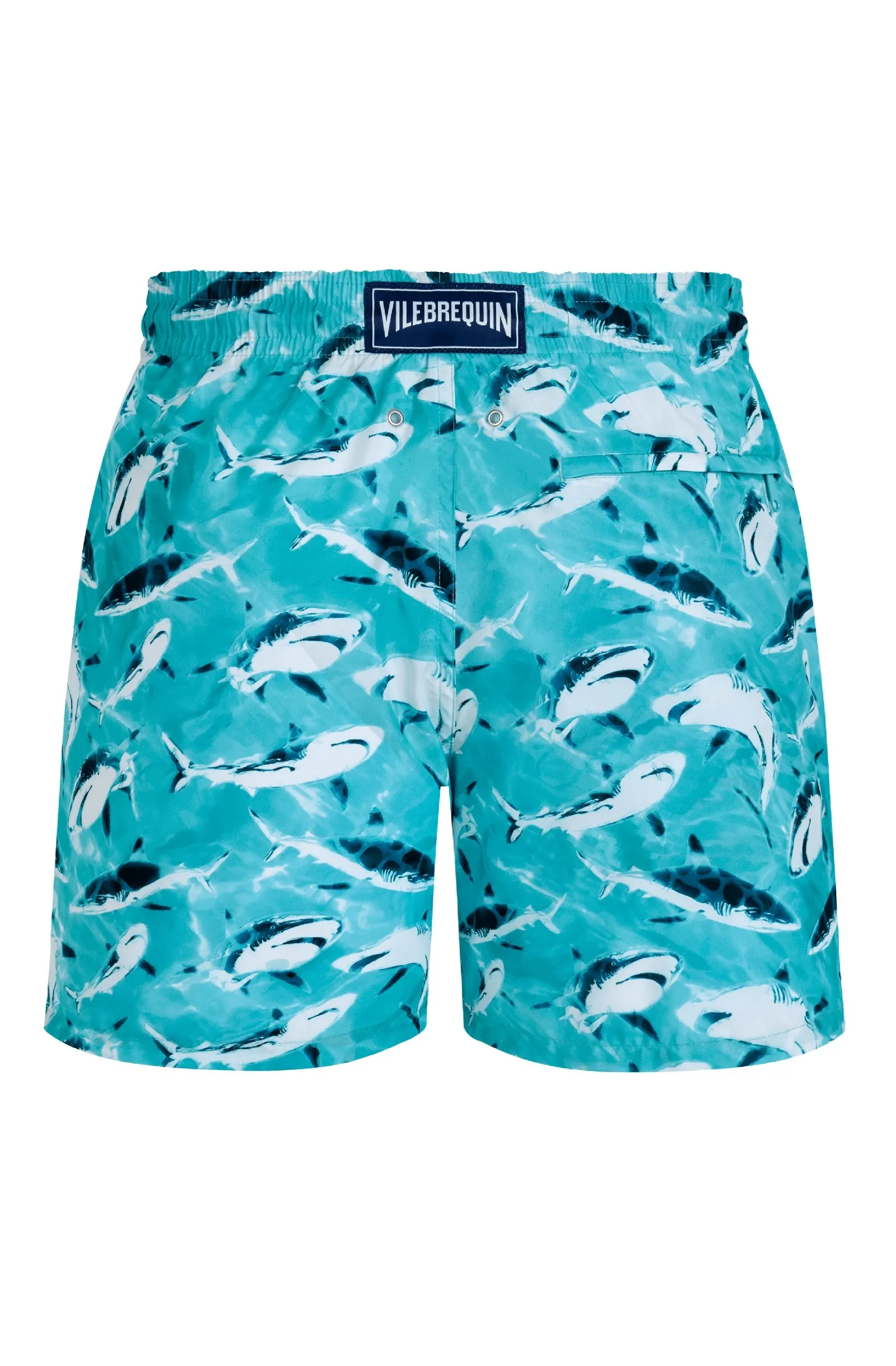 VILEBREQUIN Men Ultra-Light and Pacakable Swim Shorts Requins