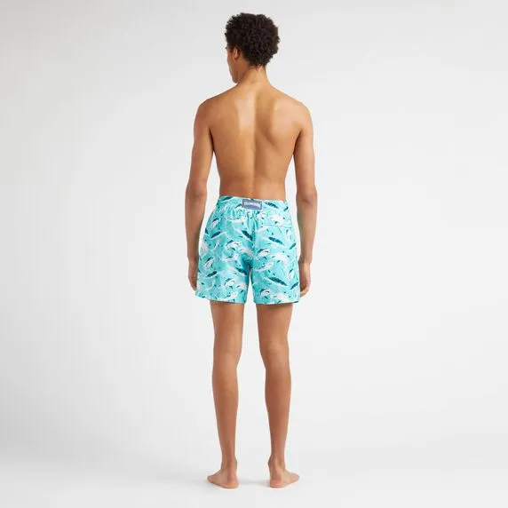 VILEBREQUIN Men Ultra-Light and Pacakable Swim Shorts Requins