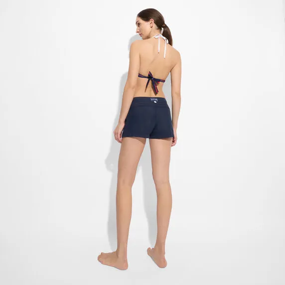 VILEBREQUIN Women Stretch Flat Belt Swim Shorts - Vilebrequin x Ines De La Fressange