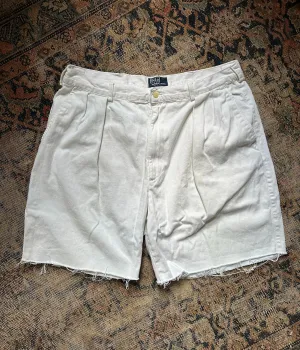 Vintage Polo Chino Pleated Shorts