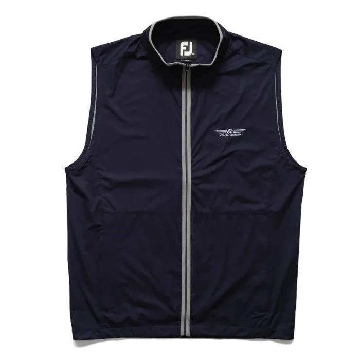 Vokey Design FJ Rain Protection HydroKnit Vest S Navy/Grey (VM40581)