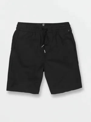 Volcom Boys Frickin Elastic Waist Cross Shred Hybrid Shorts