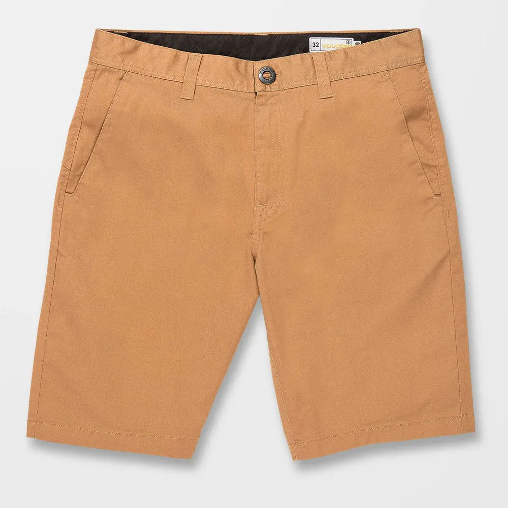 Volcom Frickin Modern Stretch 21" Shorts - Tobacco