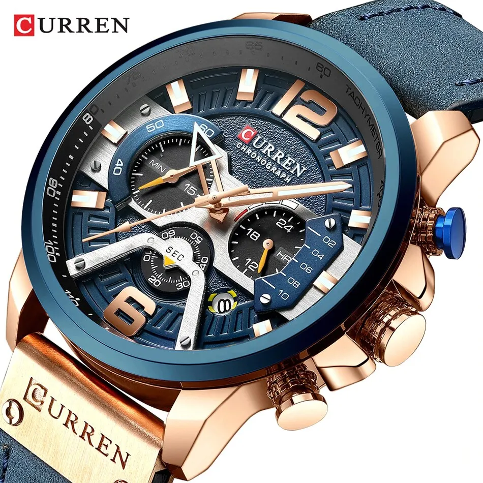 Watches Men CURREN Brand Men Sport
