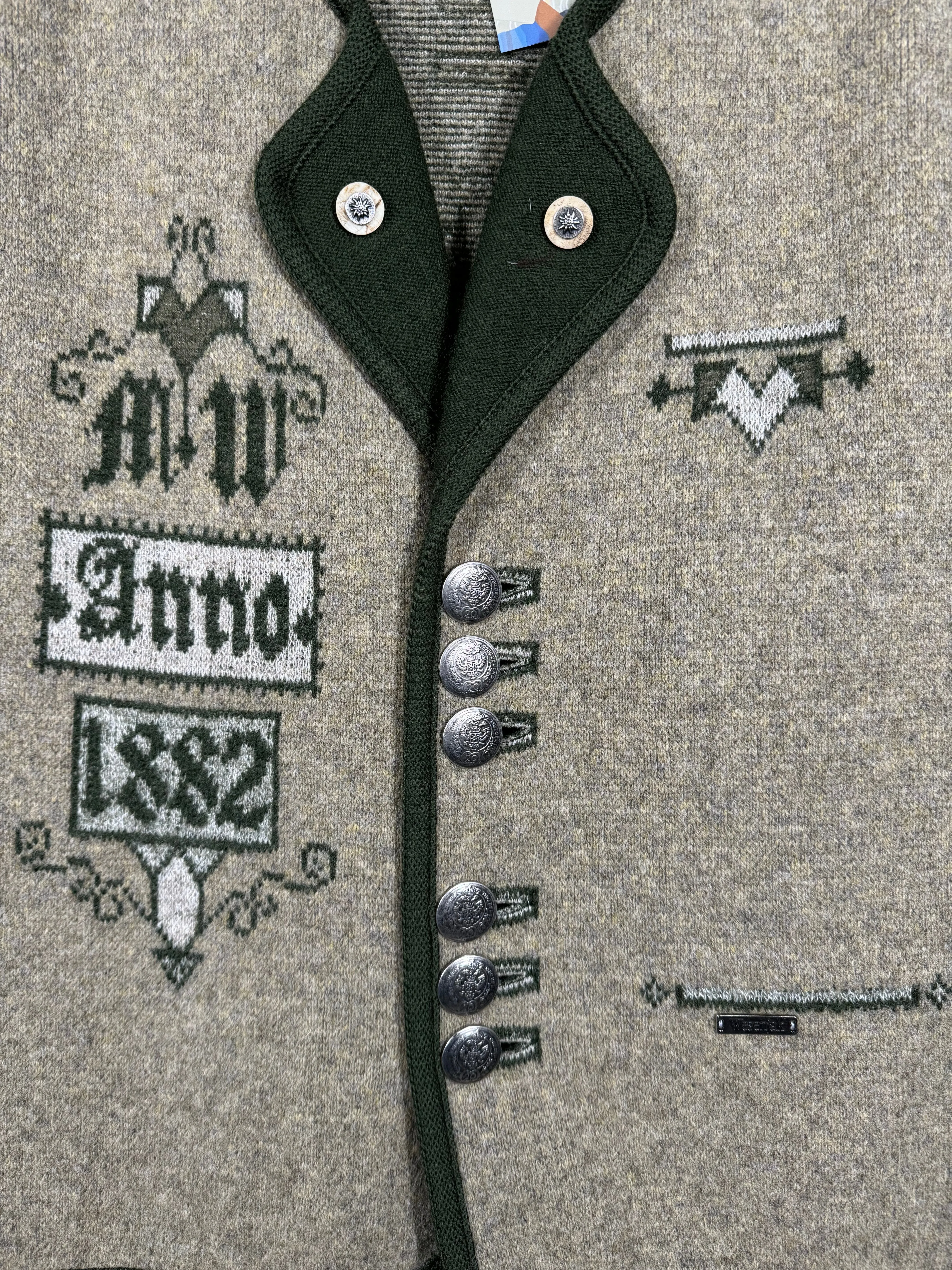 Wesenjak Vintage Men's Wool Vest